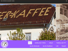 Tablet Screenshot of klostercafe-lehnin.de